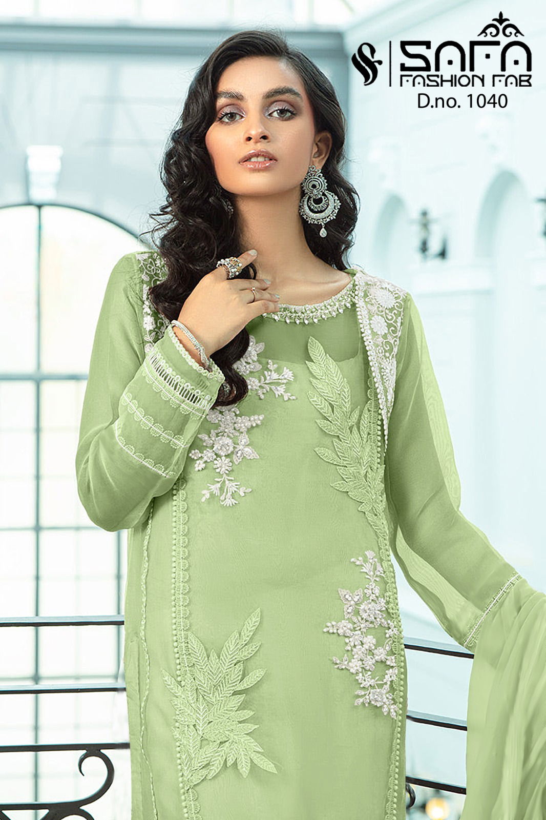 D No1040 Luxury Pret Formal Wear Pakistani Salwar Suit Catalog 